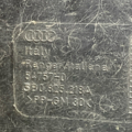 Защита днища задняя правая   3B0825218A