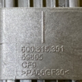 Накладка фільтра салону Skoda Fabia I (1999-2007) 6Q0815391