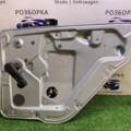 Склопідйомник задній правий  Skoda Fabia I (1999-2007) 6Y0839756B