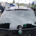 Задьне скло Ляди Фабія 1 універсал з підігрівом  Skoda Fabia I (1999-2007)