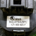 Блок управления зеркалами заднего вида, на двери Skoda Octavia II (2004-2013) 1Z1959565F