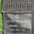 Ремінь безпеки передній правий  Skoda Octavia II (2004-2013) 1Z0857702B