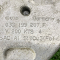 Кронштейн двигателя прав 1.9TDI Skoda Octavia II 03G199207F