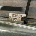 Молдинг скла заднього лівого Skoda Octavia II 1Z9853083D