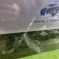 Стекло двери пер ліве Superb 2 Skoda  3T0845201B