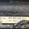 Декоративна накладка порога переднього правого Skoda  Skoda Superb II (2008-2015) 3T0853492