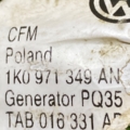 Джгут проводів генератора Volkswagen Caddy III (2004-2015) 1K0971349AN