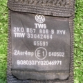 Пасок безпеки передній правий Volkswagen Caddy III (2004-2015) 2K0857806B
