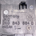 Заглушка двери боковой сдвижной правой Volkswagen Caddy III (2004-2015) 2K0843884C