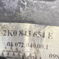 ЗАМОК ПРАВОЙ СДВЕЖНОЙ ДВЕРИ Volkswagen Caddy III 2K0843654E