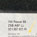 Бардачек водителя Volkswagen Passat B6 (2005-2010) 3C1857921M