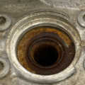 Поворотный кулак лев Volkswagen PASSAT B6 3C0407253F