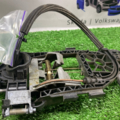 Ручка дверки передня права Volkswagen Passat B6 3C0837886G