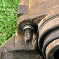 Суппорт передний левый T5 Volkswagen  7L6615123F