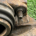 Суппорт передний левый T5 Volkswagen  7L6615123F