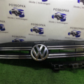 Решетка радиатора (хром та значок цілий) Volkswagen Tiguan I (2007-2016) 5N0853651H9B9