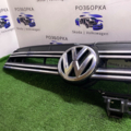 Решетка радиатора (хром та значок цілий) Volkswagen Tiguan I (2007-2016) 5N0853651H9B9
