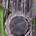 Решетка радиатора (хром та значок цілий) Volkswagen Tiguan I (2007-2016) 5N0853651H9B9