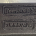 Дверна карта задня права Volkswagen Touareg I (2002-2010) 7L6867212