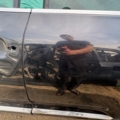 Ліві двері голі без рамки Volkswagen Touareg I (2002-2010) 7L0833055M