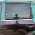 Ліві двері голі без рамки Volkswagen Touareg I (2002-2010) 7L0833055M