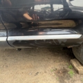 Ліві двері голі без рамки Volkswagen Touareg I (2002-2010) 7L0833055M