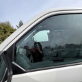 Передня ліва тверка Т5 біла Volkswagen Transporter T5 (2003-2015)