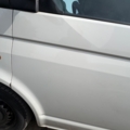 Передня ліва тверка Т5 біла Volkswagen Transporter T5 (2003-2015)