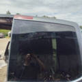 Скло задьної правої розпашонка т5  Volkswagen Transporter T5 (2003-2015) 7H1845502C