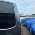 Задня права дверка гола з склом розпашонка Т5 Volkswagen Transporter T5 (2003-2015) 7H0827092AP